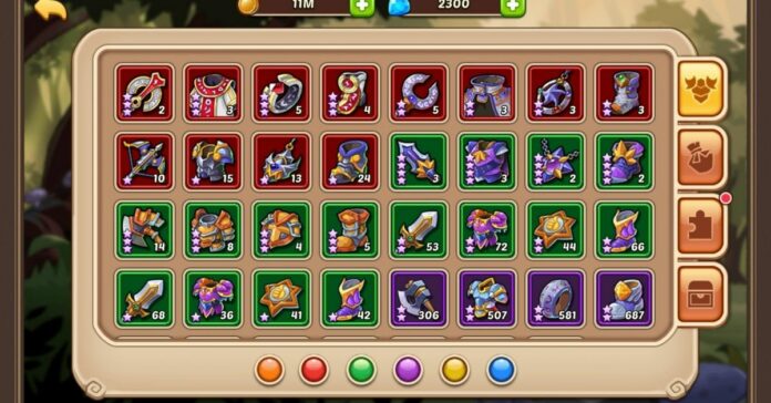 Idle Heroes Equipment Guide