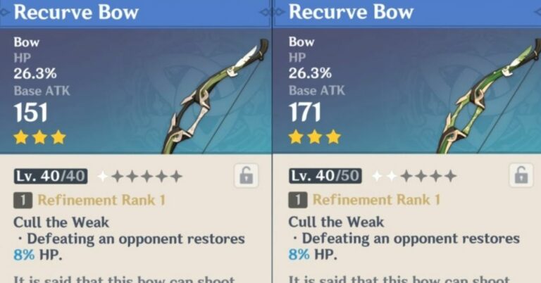 How to Get the Recurve Bow in Genshin Impact - Touch, Tap, Play