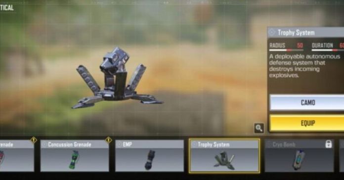What is Tactical Equipment in COD Mobile?