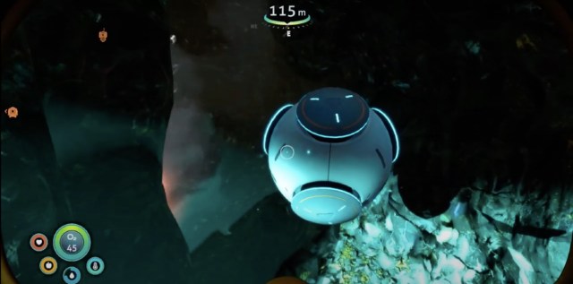 The grav traps in subnautica: below zero.