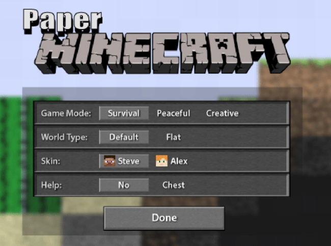 What Is Paper Minecraft In Scratch Answered Touch Tap Play