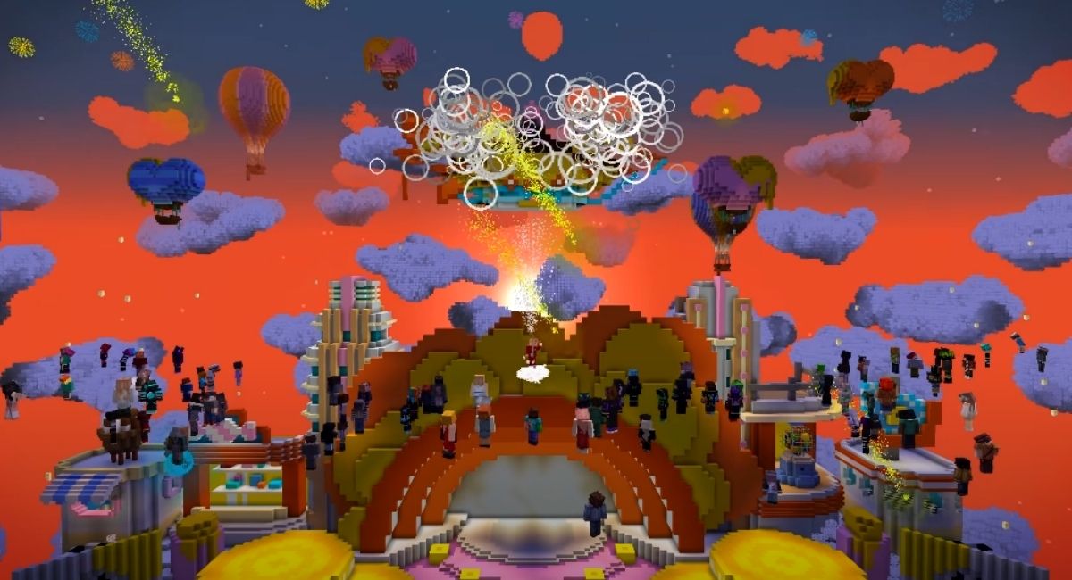 BTS Minecraft Virtual Concert