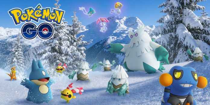 Pokemon Go Winter Wonderland Collection challenge