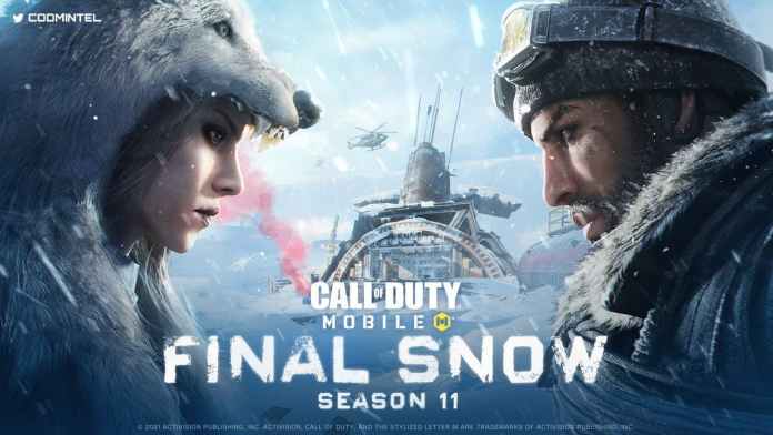 COD Mobile Season 11 Battle Pass Final Snow
