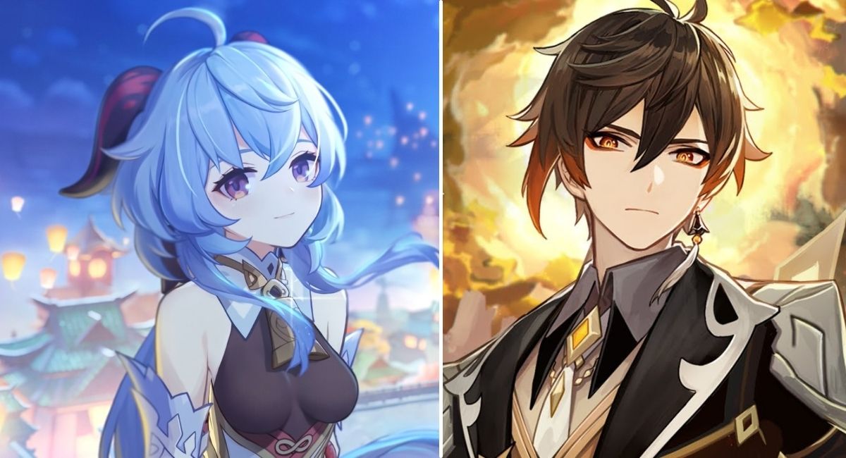 Genshin Impact Zhongli and Ganyu