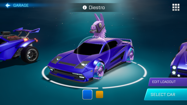 rocket league garage