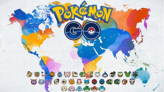 Pokémon Go Regional Map 2021 - Touch, Tap, Play