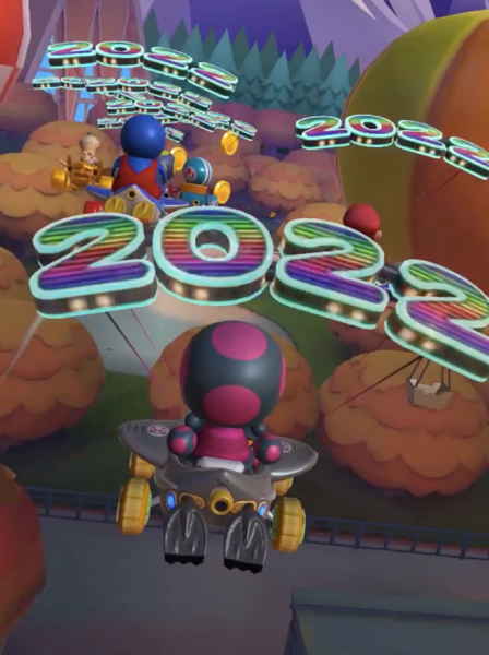 mario kart penguin tour 2022 glider
