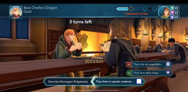 How to Beat Charlie's Dragon Quiz in Harry Potter: Hogwarts Mystery ...