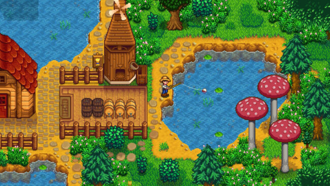 How to Put Bait on a Fishing Rod in Stardew Valley