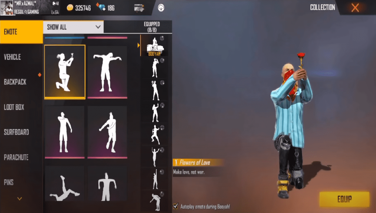 How to Do Emote Tricks in Free Fire