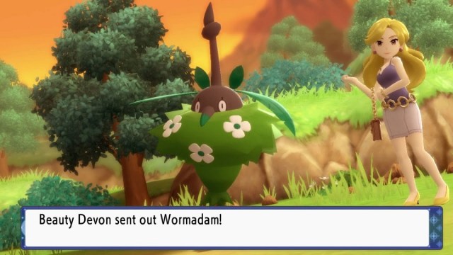 Does a Trainer Have a Wormadam In Pokémon Brilliant Diamond and Shining Pearl?