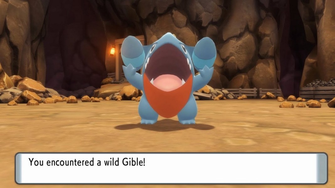 Where to Find Gible in Pokemon Brilliant Diamond and Shining Pearl