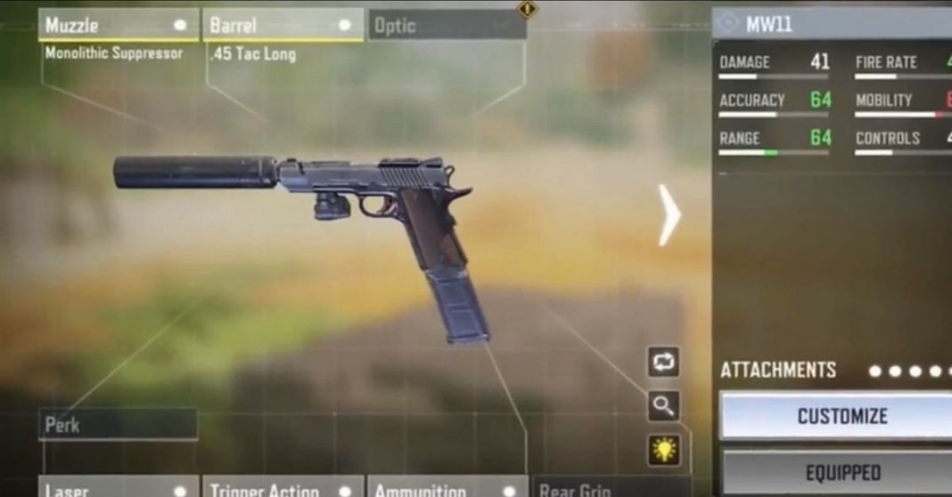 Best MW11 Loadout in COD Mobile Touch, Tap, Play