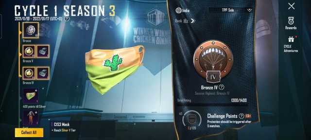 Battlegrounds Mobile India C1S3 end date