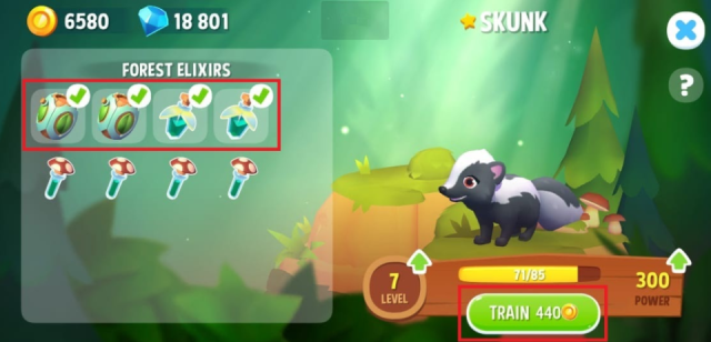 training an exotic animal in farmville 3