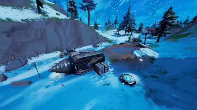 A snapshot of Fortnite's Chapter 3 first IO Drill