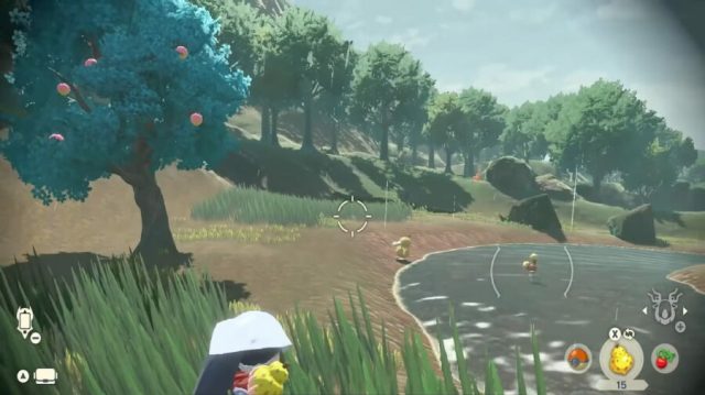 throwing berries at pokemon legends arceus