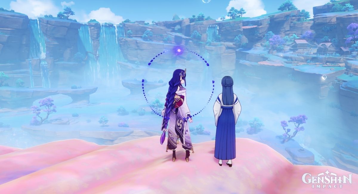 Genshin Impact: How to Break the Seal Over the Shrine in Eye of Watatsumi Quest