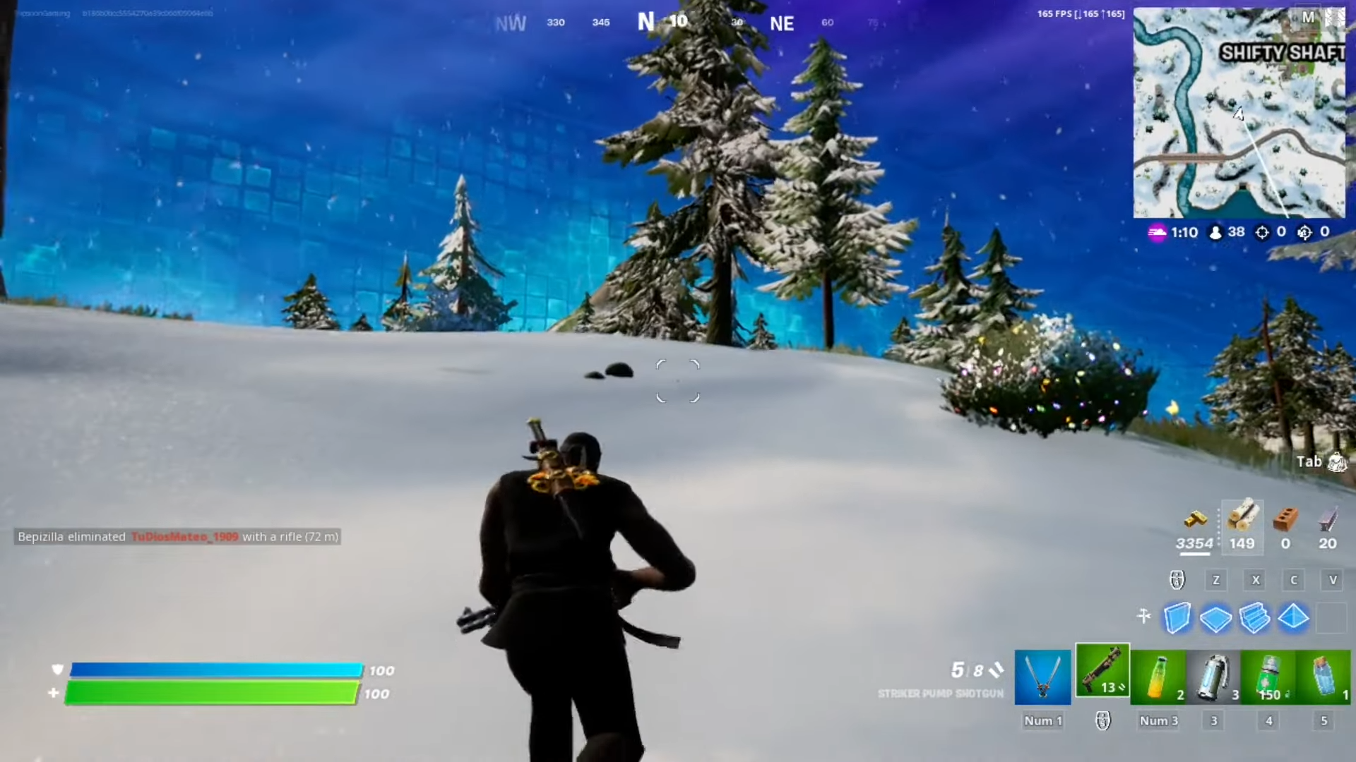 Fortnite Chapter 3 How to Knock Down Timber Pines Touch, Tap, Play