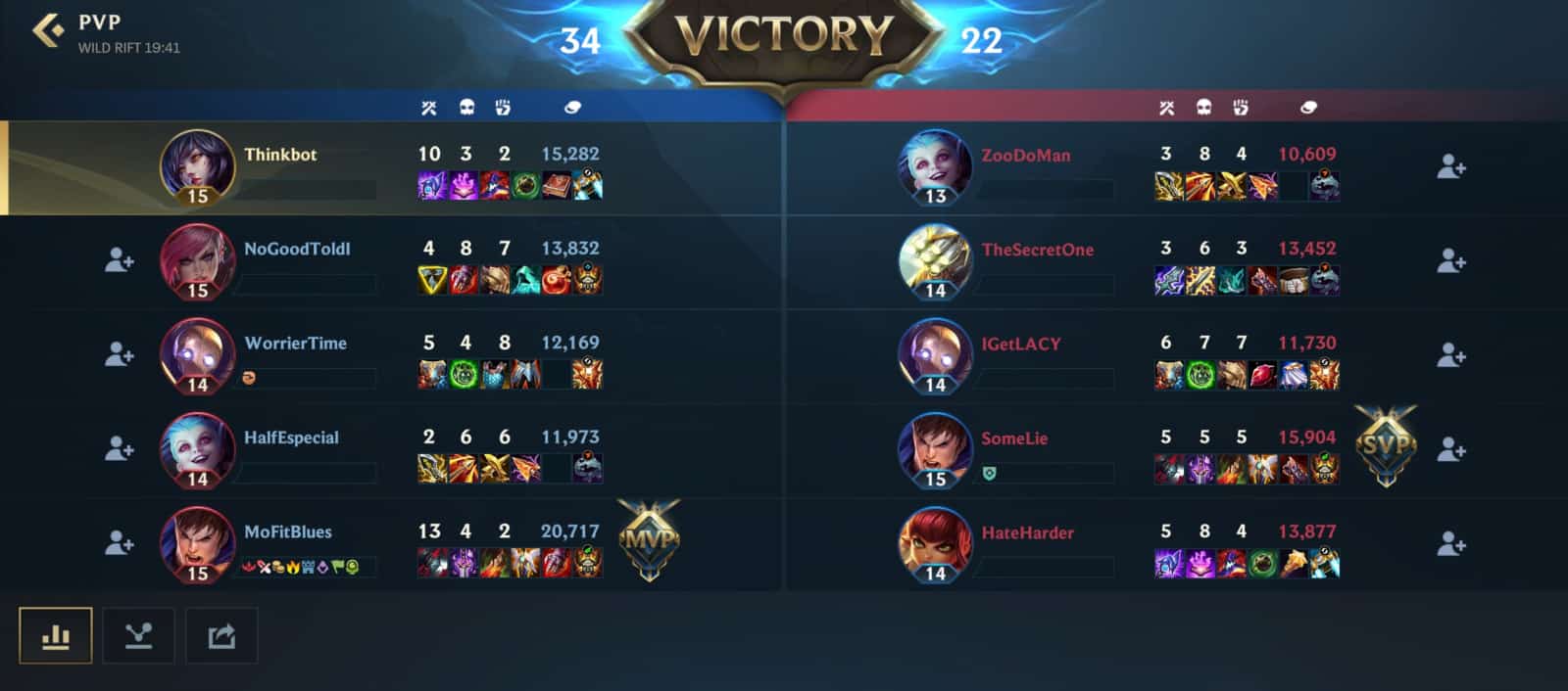 How to Hide Match History in Wild Rift