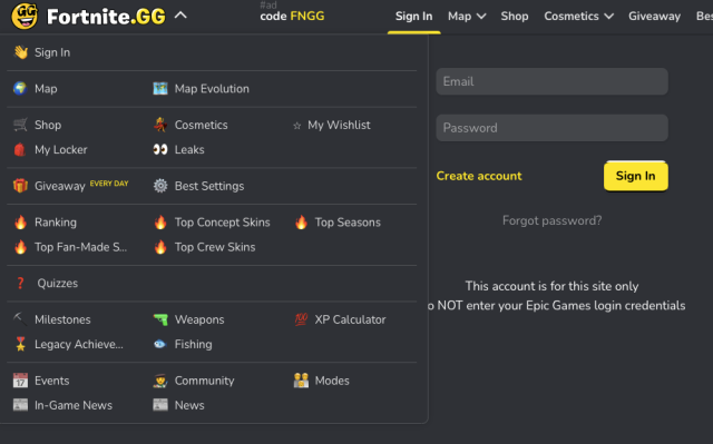 fortnite gg screenshot