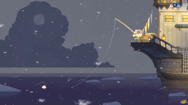 spiritfarer screenshot fishing