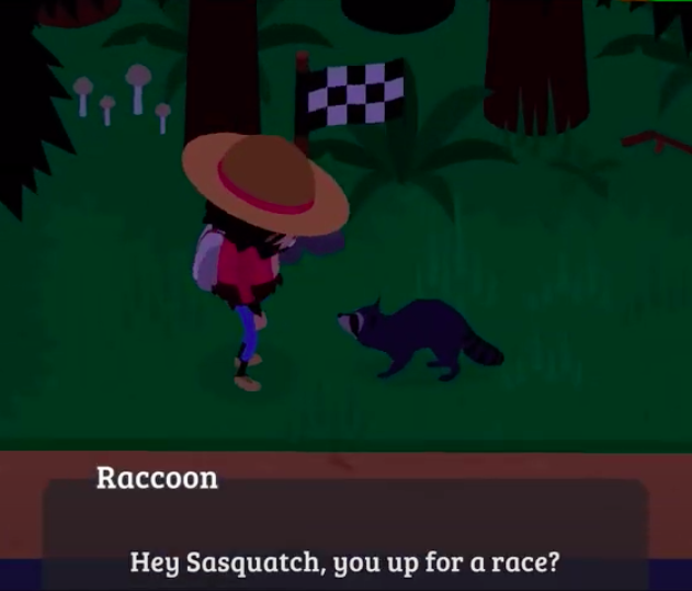 sneaky sasquatch race