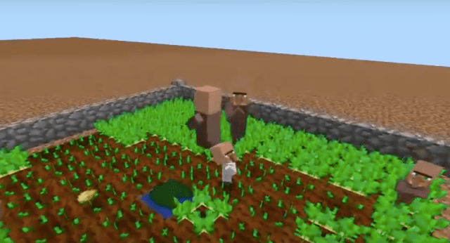 breeding villagers in minecraft PE