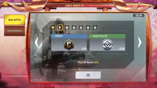 COD Mobile Spray and Prey challenge 