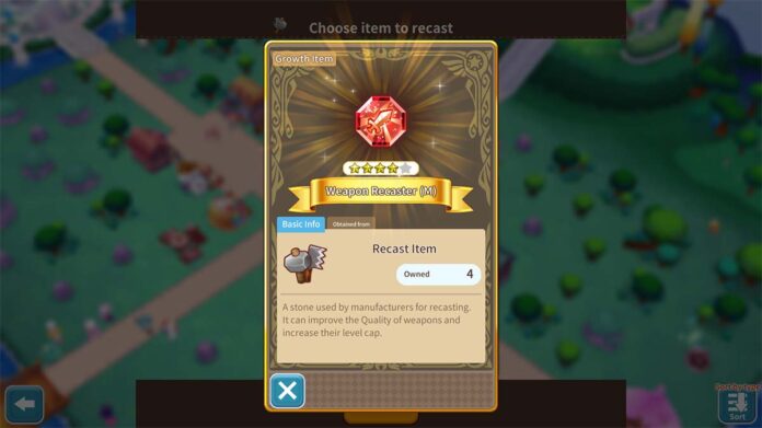 How to Recast Items in Fantasy Life Online