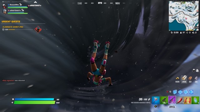 fortnite inside tornado chapter 3