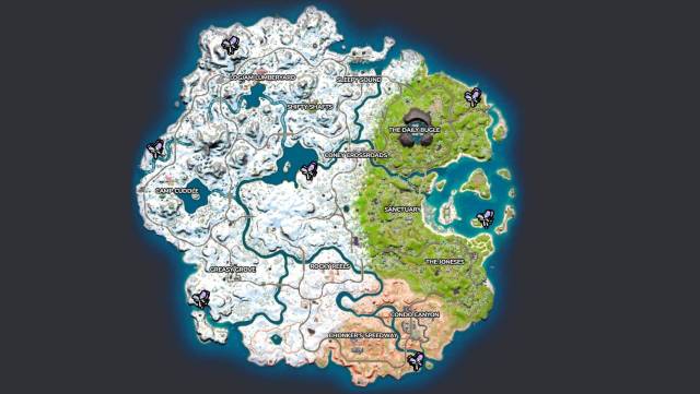 Where to find Seven Outposts in Fortnite