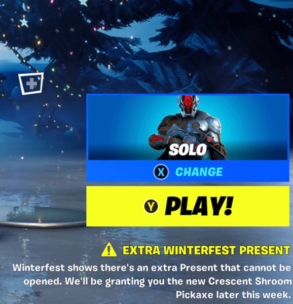 fortnite special extra gift 