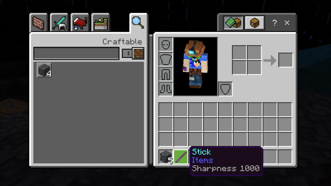 How to Get Sharpness 1000 Enchantment in Minecraft Bedrock Edition