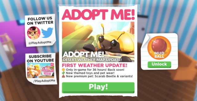 robloc adopt me beetle desert update