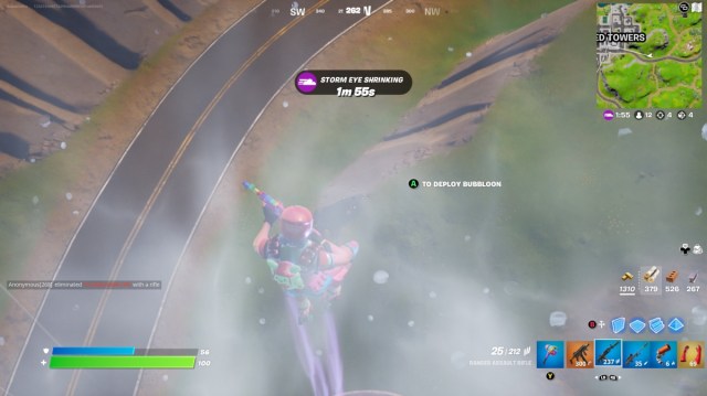 shot into the air by a klombo butter cake fortnite