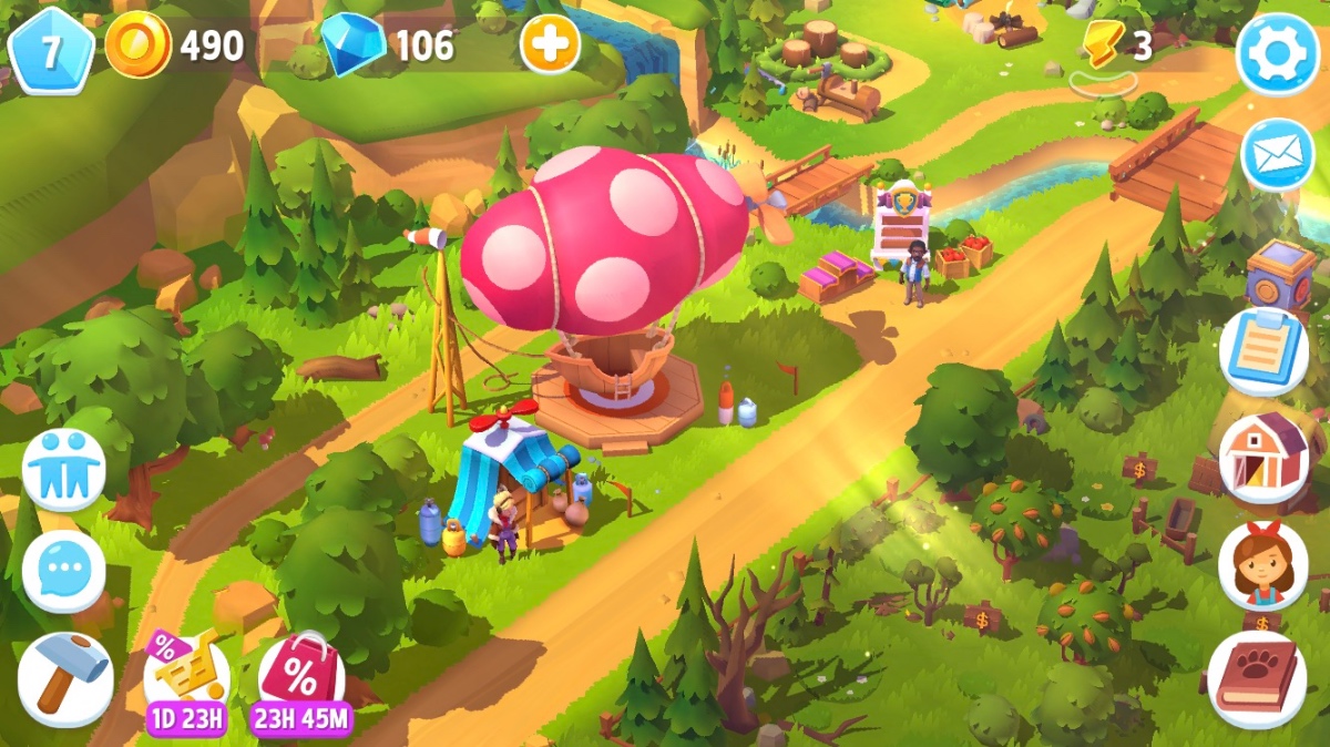 skyrace farmville 3 feature