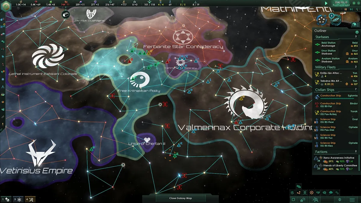 How to Get Resources and Points in Stellaris