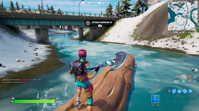 timber pine float fortnite