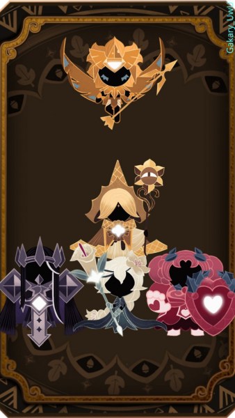 Hollyberry, Pure Vanilla, White Lily, dark cacao cookie wallpaper