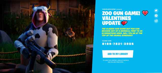 Fortnite Gun Game Codes - Touch, Tap, Play
