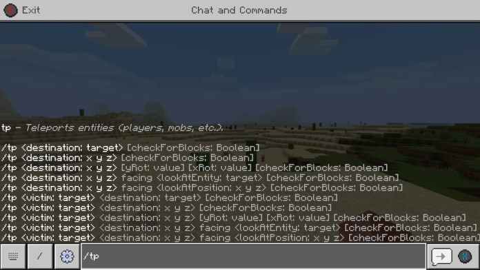 Minecraft commands
