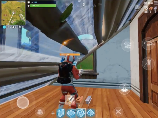 editing builds fortnite mobile