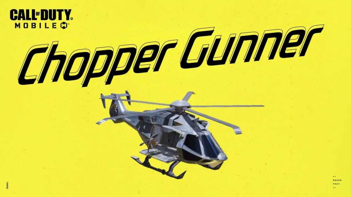 COD Mobile Chopper Gunner