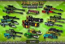 Best Pro Weapons in Pixel Gun 3D - Battle Royale