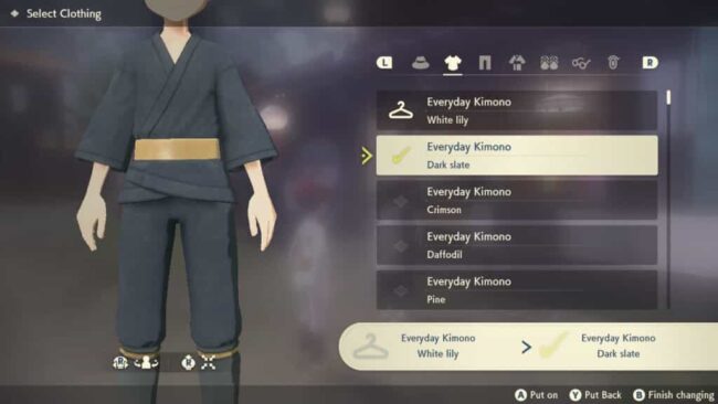 everyday kimono pokemon legends arceus