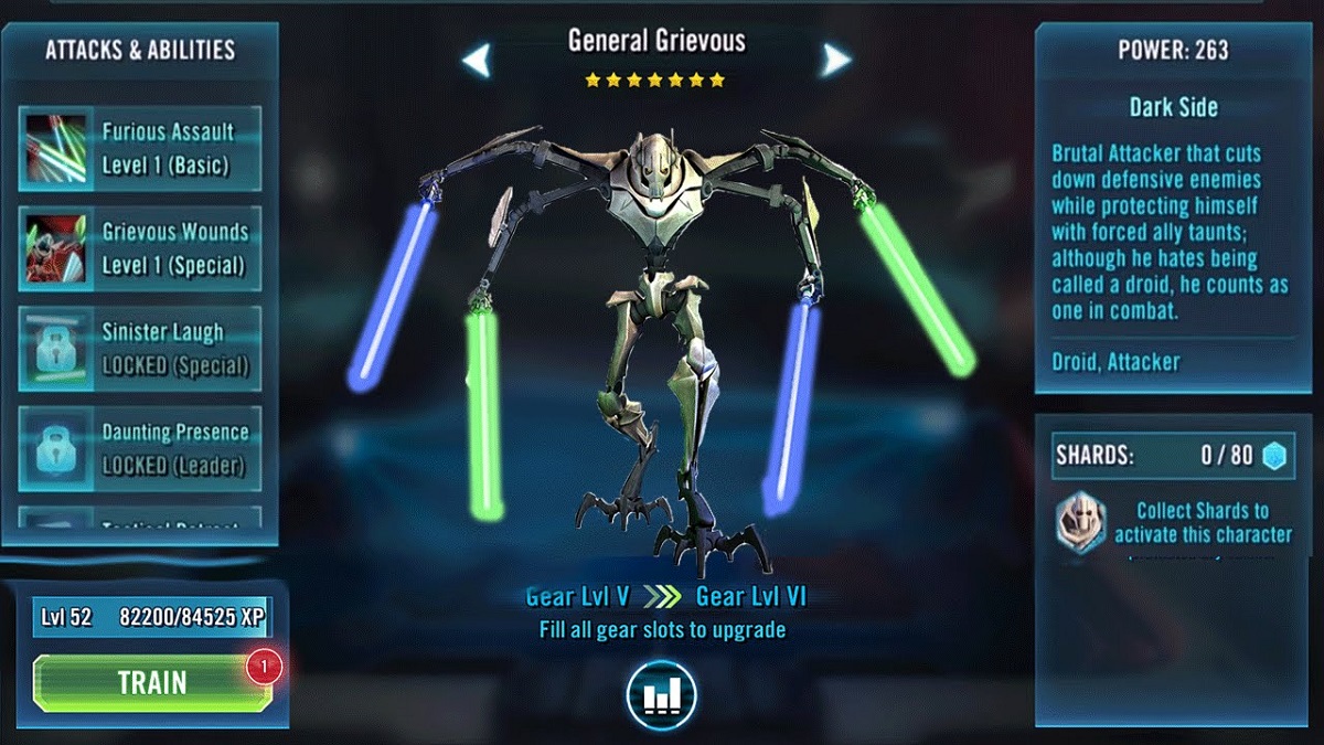 Star Wars: Galaxy of Heroes is a mobile collectible RPG game developed by C...