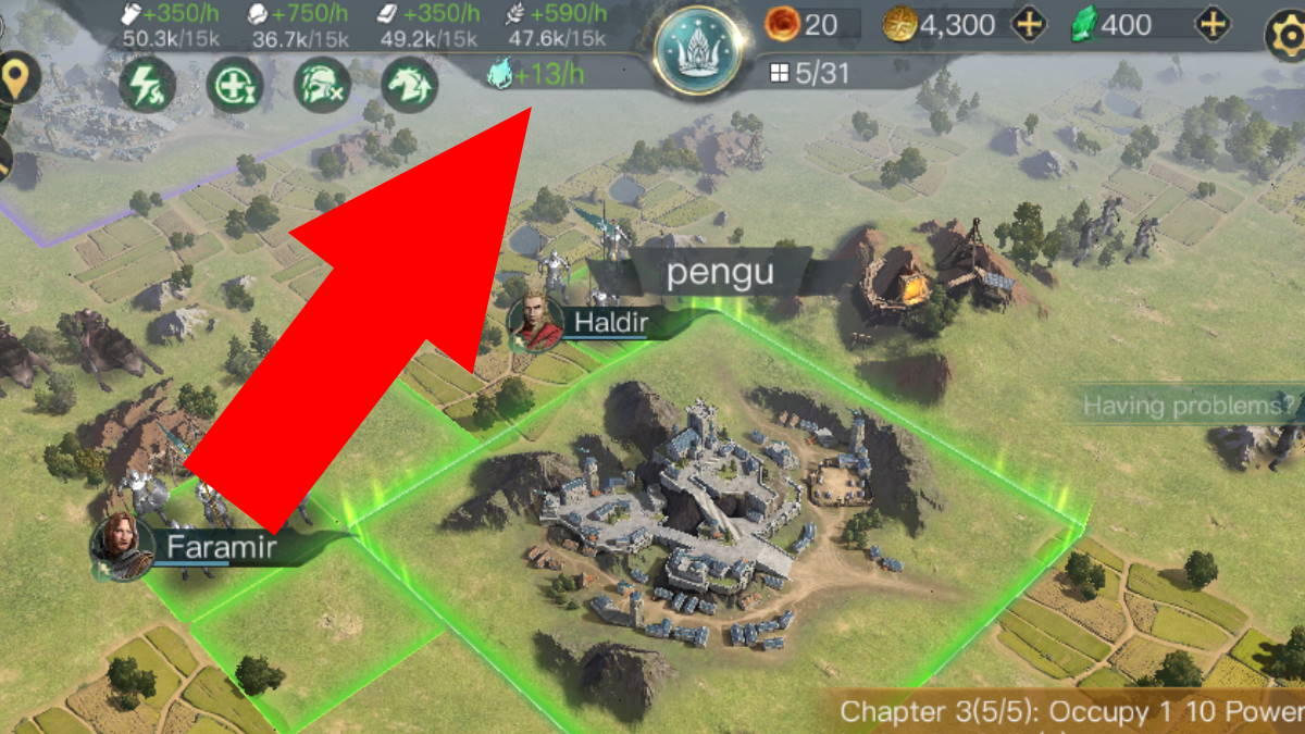 How to Upgrade Your Ring in The Lord of the Rings Rise to War Touch