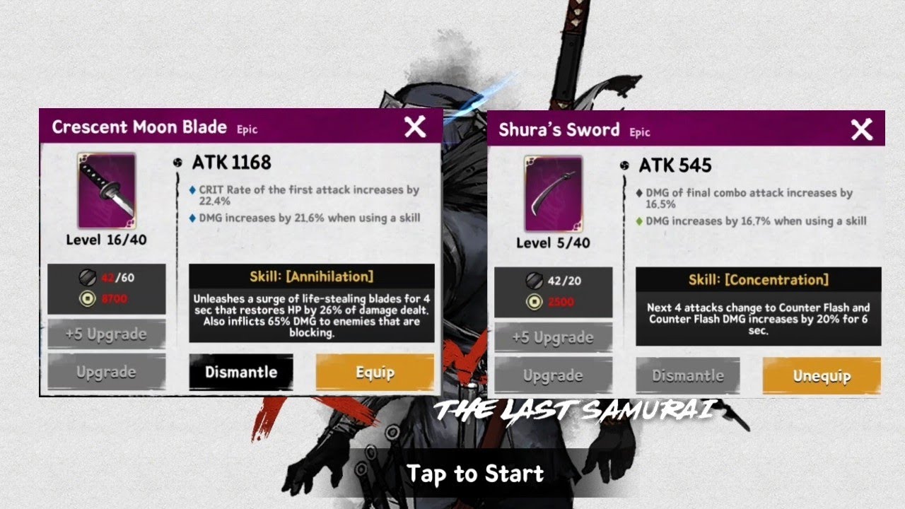 Best Sword to Use in Ronin: The Last Samurai